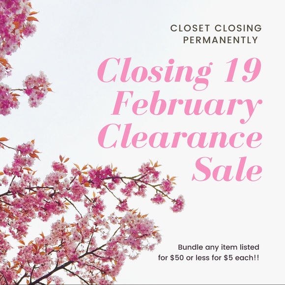CLOSET CLOSING 19 Feb - Make an offer - Picture 1 of 1